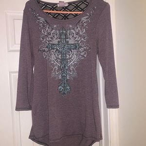 Buckle “Angels & Diamonds” shirt